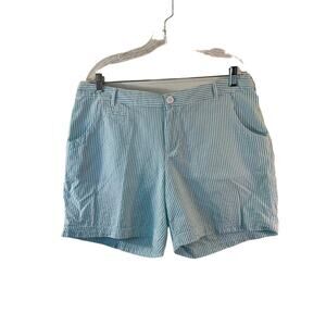 COLUMBIA Women’s Super Bonehead Seersucker PFG Shorts / Size: 14